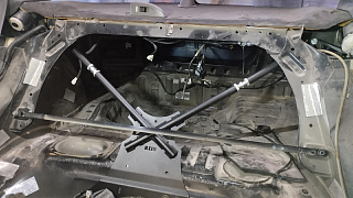 KEIN X-образная распорка за заднее сиденье для Subaru Impreza GC/GF/GM